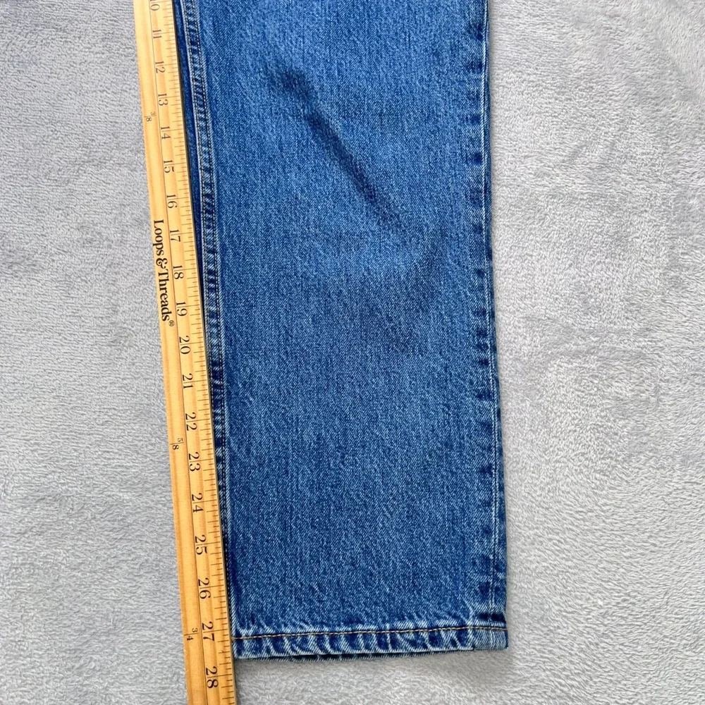 Everlane The Curvy 90s Cheeky Straight Jeans Womens 31R Organic Cotton High Rise